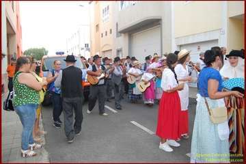 Romería popular y actos para los más pequeños en Lomo Cementerio/Agustín Cabrera y TA.